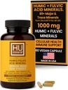 Luomu Kasviperäistä happoa Fulvic- lisäravinne, jossa on fulvic- Humic Mineral Blend - sekoitus detoxille ja Imeytyminen 60 lla