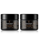 Shilajit Hartsi Fulvic Acid & Trace Minerals, Original Siperian Shilajit Pure kanssa 85+ Humid Acid Supplement for Energy & Immunet System - 100 Serving / 50g (2 pakkaus), Gel