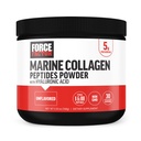 FORCE FACTOR Marine Collagen Powder for Women and Men, Marine Collagen Peptides Type I & III with Hyaluronic Acid to Support Healthy Hair, Skin, Nails, Bones, and joints, Unmaled, 30 Tarjoilut
