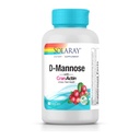 SOLARAY D- Mannose CranActinin kanssa, 60 kasviskapselia