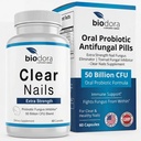 Clear Nails - Extra Strength - Probiootti Sieni-inhibiittori - 50 miljardia PMY