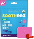 Sootheez Organic Kurkku rauhoittaa Drops aikuisille, Berry Lemonade, 25 kreivi, Täytettävä, Suuri Maistelu Drops että rauhoittaa Sure Throes