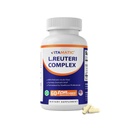 Vitamatic Lactobacillus Reuteri Complex ... 22 miljardia PMY/viivästetty kapseli... 60 kapselia... Ruoansulatus- ja suolistoterveyden tuki... Prebiootti- inuliinikuitu.