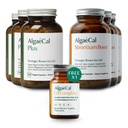 ALGAECAL Bone Health Bundle - Ilmainen 4-in-1 D3-vitamiini Täydellinen & punainen Algae Kalsium 16 olennaiset ravintoaineet, kliinisesti tuettu lisätä luun tihentymistä 6 kuukautta