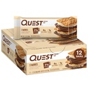 Quest Nutrition S'mores proteiinipatukat, 21g proteiinia, 1g sokeria, 4g Net Carb, Gluteeniton, Keto Friendly, 12 kreivi