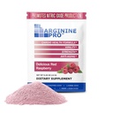 L-ARGININE PRO täydennysosa Powder ... 30 Packets Single Serve Travel Koko ... 5500mg L-arginiinia Plus 1 100mg L-sitriliini, Vadelma