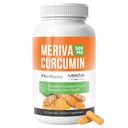 NERVE RENEW Meriva Curcumin with Black Pepper and Bioperine - Antioksidantti Boost Nerve Support Supplement - 30 kapselia