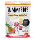 USDA Organic Tumpops Inkivääri Variety Pack (Pineapple, Persikka, & Mansikka)