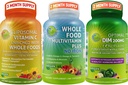 LISÄTIETOJA STUDIO Vegan Immuuni, energia & Hormoni tuki Bundle miehille ja naisille Vegaani Koko ruoka Monivitamiini ilman rautaa + liposomaalinen C 1500 mg + Optimaalinen DIM 200 mg BioPerine®