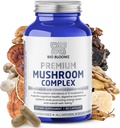 Premium Mushroom Complex Kapselit - leijonan Mane Supplement Wellness Formula Turkki Tail, Shiitake, Cordyceps, Reishi, Chaga, Maitake - Immuuni tuki sieniä kasviperäisten täydentää - 60