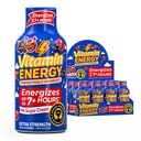 B12-vitamiini 11 000% Extra Strength Energy Shot Açaí Pomegranate 12 Pack, 260 mg Natural Cofeine, B12 & B6, Nootropic Focus, elinkyky, nollasokeri, Gluteeniton, Vegan, Kosher, 1,93 fl oz