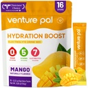 Venture Pal Sugar Free Electrolyte Powder Packets - Liquid Daily IV Hydration Packets 