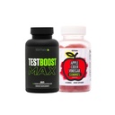 Veistos Nation by V Shred Test Boost Max ja Apple Siideri Viinietikka Gummies Bundle
