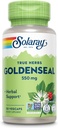 SOLARAY Goldenseal juuri 550mg - Golden Seal kapselit - kasviperäisten lisäravinteet hyvinvointia tukea - ei-GMO, Vegan, Gluteeniton, Lab vahvistettu, 60 päivän rahat takaisin takuu, 50 tarjoilua, 50 VegCaps