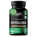 Spirulina Powder Capsules 3000 mg - Purest Non-Ir säteilytetty sininen vihreä Algae - Paras raaka kasvisproteiini - vihreä Superfood - Natural Multivitamiinit ... 180 pillereitä Valmistettu Yhdysvalloissa