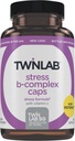 Twinlab Stressi B-komplex Caps - Energy Support Supplement B12 ja B6-250 kapselit