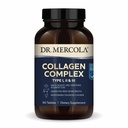 Tohtori Mercola Collagen Complex - Tukee ihoa ja sidekudosta - tyypit I, II ja III Collagen - ei-GMO, Gluteeniton & soijaton - 90 tablettia (30 tarjoilua)