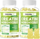 NostaLife Creatine Monohydraatti Gummies 5g miehille Naiset - Sokeriton purutabletti. 180 Gummy Lemon