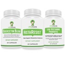 VitaMonk Quercetin, HistaResist & Low Histamine Probiootit - Immuuni-, digestiivinen ja antioksidantti tuki - Quercetin 500 mg, DAO Enzyme, 45 miljardia PMY