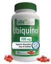 Health Thru Nutrition Ubiquinol 100mg 120 Mini Softgels kuten Kaneka QH Alennettu CoQ-10 ... 3. osapuoli testattu...