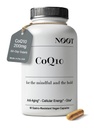 NOOT CoQ10 200mg - korkea absorptio-koentsyymi-Q10, antioksidantti sydämen ja kognitiivisen terveyden ja immunosupport, energian tuotanto, Ubikinoni, Vegan, Coq 10 täydentää, nootrooppinen, 60 kapselia