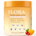 Flora Plus Probiootti Gummies for Women, Advanced emätin tuki Probiootit Gummies, Ph Balance, edistää terve emätin Odor & Flora, Ananas, 60 Count(1)