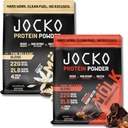 Jocko Fuel Protein Bundle (2 pakkaus) - Chocolate Peanut Butter (2lb) + vanilja (2lb) - Tukee lihasten hyödyntämistä ja kasvua