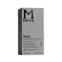 Mdrive Multivitamiini miesten, Päivittäinen Multivitamiini - Immuunin terveys tuki sinkki, Selenium, Mangaani & D-vitamiini, Entsyymit digestiivisen tuen, CoQ10 energian ja K2-vitamiinin, 90 kapselit