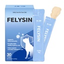 Lääkäri FELYSIN L-Lysine kissoille Nuoleva Immuuni tuki täydentää Allergia Relief, Aivastelu, Runny Nenä, Kylmä, Vesisilmät Hengitysterveys Beta-Glucan & Tauriini 30 yksilöllisesti pakattu