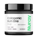Nuray Collagenic Burn Elite Green Tea - Collagen Peptides- 60 kapselia Kollageeni Pala 5 tyypit Collagen terveille hiuksille, iholle, kynnet, nivelet, aineenvaihdunta Boost & Energy