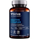 Vthrive Bioactive B-Complex - B-vitamiini + aktiiviset koentsyymit energian tuotantoon (120 kasvikapselia)