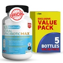 BestBreath Oral Probiotic MAX - 40 miljardia PMY - Tuki hampaat, Gums, korva, nenä, kurkku ja ruoansulatus - 60 kapselia (5)