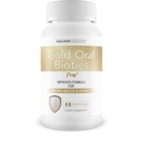 Gold Oral Biotics Pro - Best Oral Health Probiootit ja Prebiootit - Advanced Oral Probiootit suuhun Bad Breath - 11 kanta 40 miljardia PMY Probiootti Kapselit - Hampaiden ja Gum hammasprobiootti