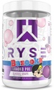 RYSE Ladattu Pre Treenout Powder - Bazooka Grape - Daily Pre-Workout miehille & naisille 390mg kofeiini, Beta Alanine, ja Citulline Pump, Focus, ja energia - 30 Servings