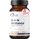 Designs for Health H-S-N Radiance - hiusten ihon kynnet vitamiinit naisille ja miehille - edistää terveet hiukset, ihon elastisuus & vahvat kynnet C-vitamiini, biotiini, Keratin & kasvitieteet (60 kapselia)