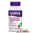 Natrol Melatoniini 10 mg Nopea liuotus Tabletit - Mansikka maku, 60 kreivi, uni tuki, Nopea liuottaminen melatoniini aikuisille, 60 päivän toimitus