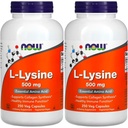 NYT Ruoka L-lysiini 500 mg, 250 kapselia (pakkaus 2)