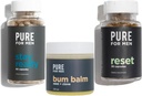 Puhdas miehille Pysy valmiina kuitu (120 kreivi), Bum Balm & Nollaa (30 kreivi) Bundle