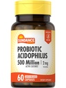 Sundance Probiootti Acidophilus ... 500 miljoonaa aktiivista kulttuuria...60 Nopeasti vapauttavat kapselit...