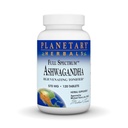 Planeetta Herbals Ashwagandha Full Spectrum 570 mg, nuorentava Tonifier,120 tablettia