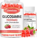 2 pakkaus Glukosamiini Chondroitin Gummies, Glukosamiini Chondroitin MSM, Elderberry, Turmeeric - yhteinen tuki täydentää aikuisille, miehet & naiset, 120 kreivi