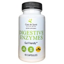 Casa de Sante FODMAP Dgestive Enzymes, No High Inulin, Keto Carnivore Intolerance Support, 18 Multi Enzyme Amylase Bromelain Lipase Lactase Proteaasi Papain Alpha galactosidaasi, More - Ei GMO