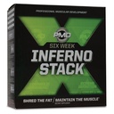 PMD urheilu Kuusi viikkoa Inferno pino - suurin vahvuus Fat Burner ja CLA Omega rasvahappo menettää Fat nopeasti ja lisätä lihasten sävy - Arsenal X Inferno/120 Liquid geelit, Omega leikkaa Elite/180 Softgels