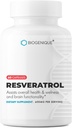Resveratrol 600 mg Potent Antioksidantit & Trans- Resveratrol Polygonum Root Extract, edistää anti-aging & Cardiovascular Support, 60 kapselia - Valmistettu USA - Vegaani, ei-GMO, Gluteeniton
