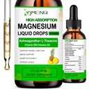Liquid Magnesium Supplement, Organic 5-in-1 Magnesium Complex Drops 