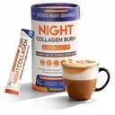 Night Collagen Burn - laihtuminen & vatsa rasvan polttaja & uni apuna naisille ja miehille ... uni tuki turvotusta ja aineenvaihduntaa, ruokahalua Suppressant ... tukee ihoa, hiuksia, kynsiä ja niveliä...