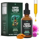 SuperBonsai Super Liver Tuki maito Thistle - Kaikki Natural Liver Cleanse Detox & Repair Aid - Tohtori Formulated Liver Supplement - Nestemäinen kasviperäisten täydentää maksan terveys - 1 kuukausi toimitus