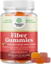 Maukas prebioottikuitu Gummies aikuisille - Korkea kuitu täydentää Gummies vitamiineja aikuisille prebiootti liukas Chicory Root immuniteetin ja digestiivinen tuki - Non GMO Vegan Halal 120 laskea