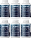 CORREXIKO Marine Collagen Supplement Pills - 1800mg Hydrolysed Collagen Peptides per Serving with Added Hyaluronic Acid, Vitamiini C & Minerals - Hiukset, iho ja kynnet - 720 kapselia 6 kuukauden tarjonta