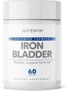 Juvenon Iron rakkorakko - kasviperäisten täydentää terve rakkofunktio - Inkontinenssi tuki kurpitsa siemenuute, Soy Germ Extract, Saw Palmetto